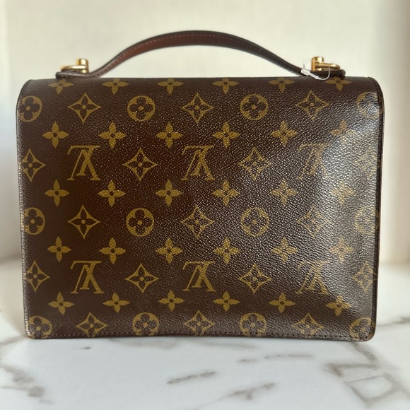 Authentic LOUIS VUITTON Monogram Monceau 26
Hand Bag 2way - Picture 4 of 14
